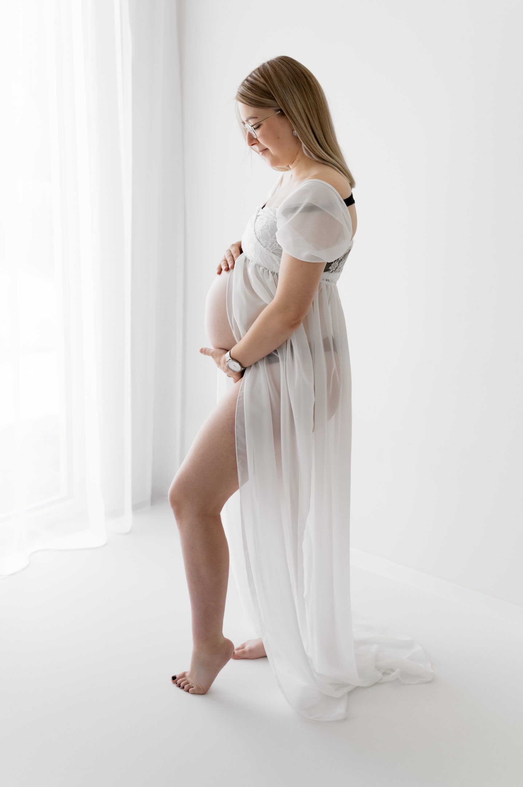 Zwanger fotoshoot  studio Westdorpe